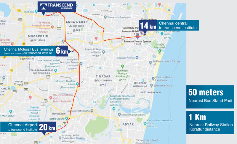 Transcend HR Consultancy Map Location