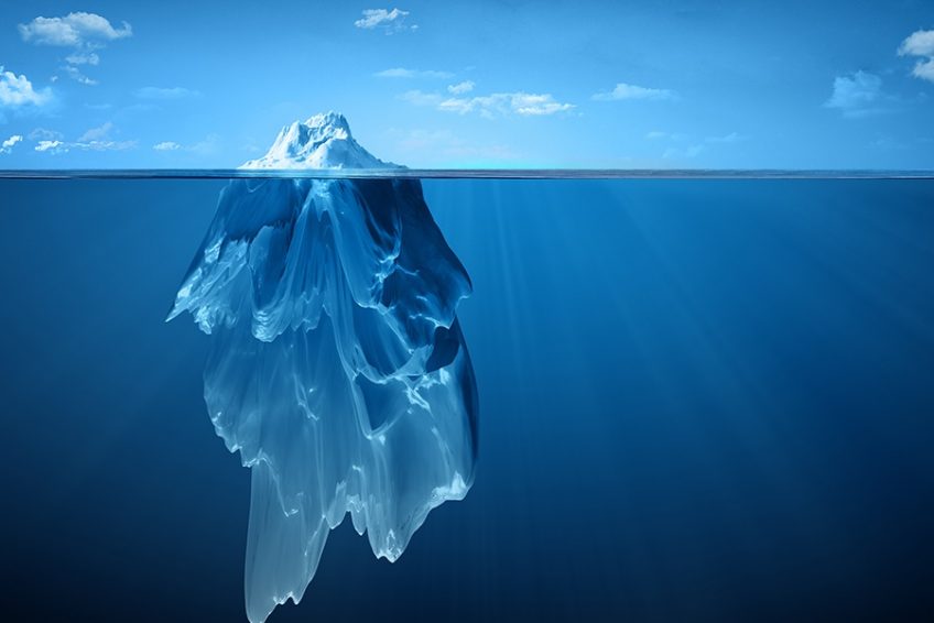 Recruitment Iceberg Infographics